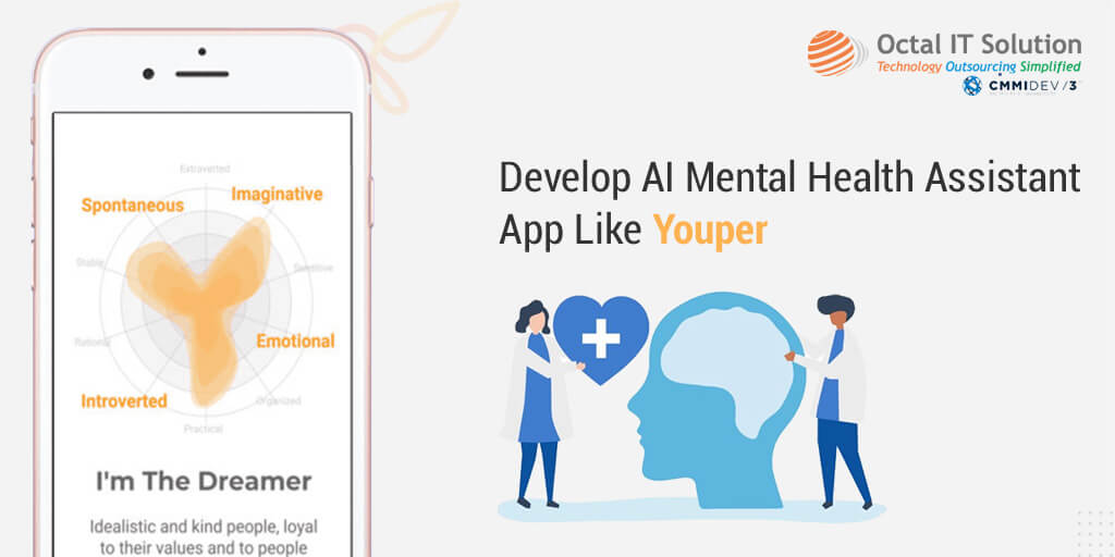 Develop AI Mental Health Assistant App Like Youper, Wysa